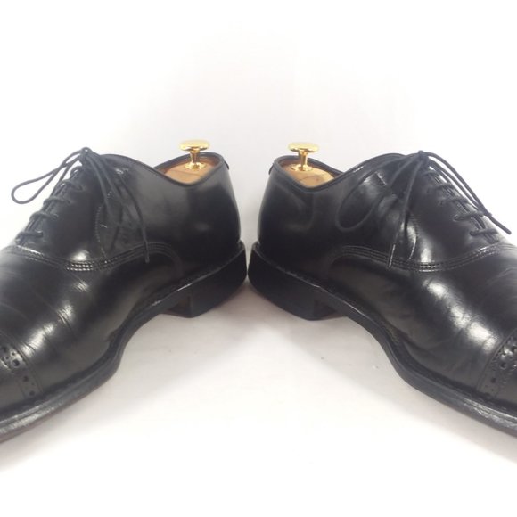 AE Byron Leather CapToe Quarter Brogue Oxfords 10C main image 12